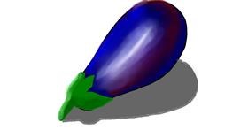 Drawing of Eggplant by Not.Old.Train