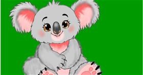 Drawing of Koala by InessA